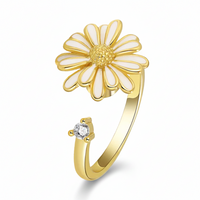 Bloom Daisy Spinning Ring